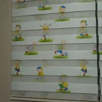 پرده زبرا اتاق خواب بچه|پرده، رانر، رومیزی|گنبد کاووس, |دیوار