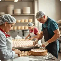 استاد کار شیرینی خشک - وردست - کارگر ساده