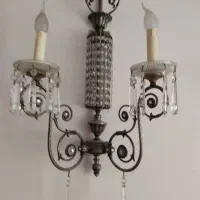 لوستر دیوار قدیمی|لوستر و چراغ آویز|تهران, قنات‌کوثر|دیوار