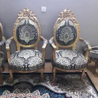 مبل سلطنتی 9 نفره با میز جلو مبلی و  میز عسلی|مبلمان خانگی و میز عسلی|شاهرود, |دیوار