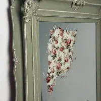 آینه دکوراتیو ،آینه آنتیک با قاب چوبی پتینه شده|آینه|تهران, فردوس|دیوار