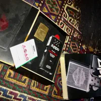 فندک زیپو zippo کلکسیونی اورجینال|کلکسیون اشیاء عتیقه|کرمان, |دیوار
