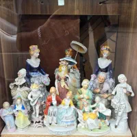 مجسمه آنتیک اروپایی لالیک و برنز|مجسمه، تندیس، ماکت|اردبیل, |دیوار