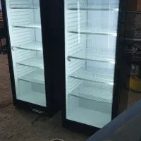 یخچال ایستاده فریزر تک درب نوشابه بستنی کافه