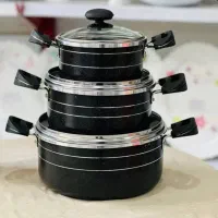 قابلمه گرانیتی ۳تیکه