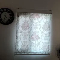 دو عدد پرده زبرا دو مکانیزم در حد نو|پرده، رانر، رومیزی|رشت, معلولین|دیوار