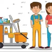 نظافت منزل و راه پله