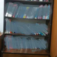 قفسه کتاب کتابخانه ویترین بوفه