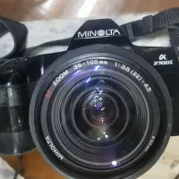 دوربین قدیمی مینولتا سالم  همراه بافلش ساک فابریک