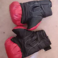 دو عدد دستکش بوکس بزرگانه و بچه گانه|تجهیزات ورزشی|پردیس, فاز ۱|دیوار