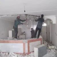 تخریب و کنده کاری ساختمان با ابزار کامل وکارکر