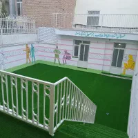 چمن مصنوعی و فنس چمنی|گل مصنوعی|قزوین, |دیوار