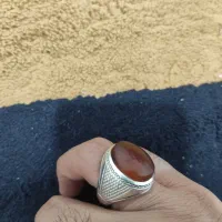 انگشتر عقیق یمنی مصور فوق کلکسیون|جواهرات|بندرعباس, |دیوار