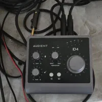 کارت صدا Audient id4 mk میکروفن sennheiser
