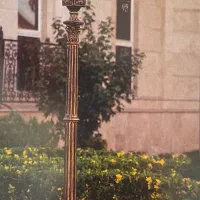 انواع چراغ های سرستون و دیواری ثامن فرفورژه|مصالح و تجهیزات ساختمان|خوانسار, |دیوار