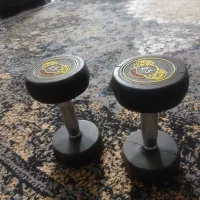 دوعدد دمبل ۲ونیم کیلویی نو نو|تجهیزات ورزشی|اصفهان, شهید رجایی|دیوار