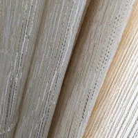 پرده طلایی  شیک تازه خریداری شده