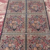 ۸تا قالی نهارخوری گلدونی راوری