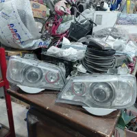 چراغ جلو پراید ۱۱۱ ۱۳۲ لنزدار هدلایت دار فول