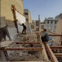تخریب ساختمان کند کاری تمام وقت