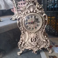اینه شمعدان برنزی طرح سلطنتی|بوفه، ویترین، کنسول|اصفهان, هفتون|دیوار