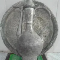 فروش گلاب پاش و سینی مسی قدیمی