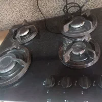 گاز رو میزی شیشه ای