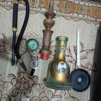قلیون چوبی طعم نعنا یخ