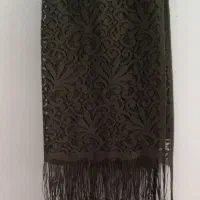 شال گیپور درسه رنگ آبی کاربنی ..یشمی..مدادی|لباس|فسا, |دیوار