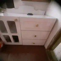 تخت کمدنوجوان درحدنو|تخت و سرویس خواب|مشهد, رسالت|دیوار