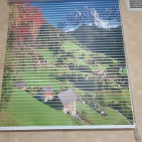 پرده زبرا.تمیز وسالم درمتراژ1متر در1/20