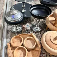 دوعدد سرویس پذیرایی شیک زیبا