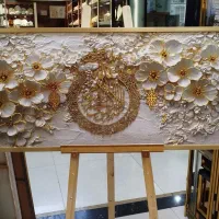 انواع  تابلو مزین شده به سوره قرانی|تابلو، نقاشی، عکس|مشهد, کوی المهدی|دیوار