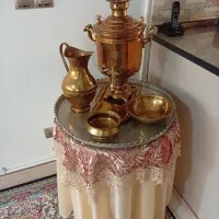 سماور برنج زغالی