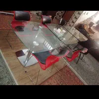 میز و صندلی نهارخوری استیل مبل تکی اداری|حراج|اندیشه, اندیشه فاز ۲|دیوار