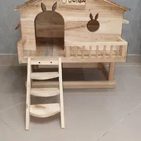خانه چوبی مخصوص خرگوش