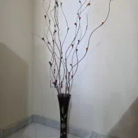 گلهای مصنوعی با گلدان