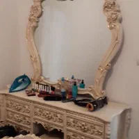 سرویس خواب  دو نفره 180*200 به همراه تشک و روتختی|تخت و سرویس خواب|میانه, |دیوار