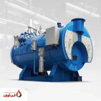 دیگ بخار فولادی تقویت‌شده مناسب خطوط تولید