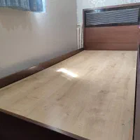 تخت تمام ام دی اف پایه فلزی از گالری سنا چوب نو نو