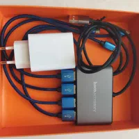 هاب شارژ.  یک به ۴|لوازم جانبی موبایل و تبلت|گلبهار, شهر جدید گلبهار|دیوار