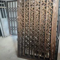 درب آکارادونی نرده آهنی شاخ گوزنی