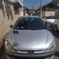 پژو ۲۰۶ مدل ۸۸ بدون رنگ نقره‌ای