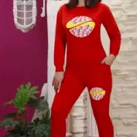 تیشرت و شلوار دورس دخترانه نونو