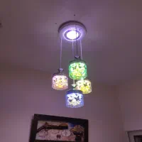 لوستر ۴ شاخه جدید وارداتی پینترسی