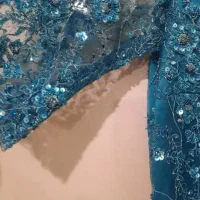 لباس کاملا سنگ دوزی مناسب عقد و مجالس|لباس|همدان, |دیوار