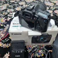 دوربین 80d کنون ۸۰دی لنز ۱۸/۱۳۵ usm بسیار تمیز|دوربین عکاسی و فیلمبرداری|قم, چهل درخت|دیوار