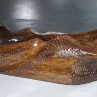 ظرف میوه خوری چوبی دست ساز|ظروف سرو و پذیرایی|بندرعباس, |دیوار