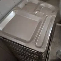 سلف غذا سربازی استیل غذاخوری ۴ و ۳ خانه|ظروف سرو و پذیرایی|تهران, انبار نفت|دیوار