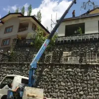 اجاره جرثقیل ۳ و ۷ تن دکل بلند